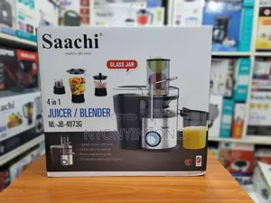 Saachi 4 in 1 Glass Food Processor