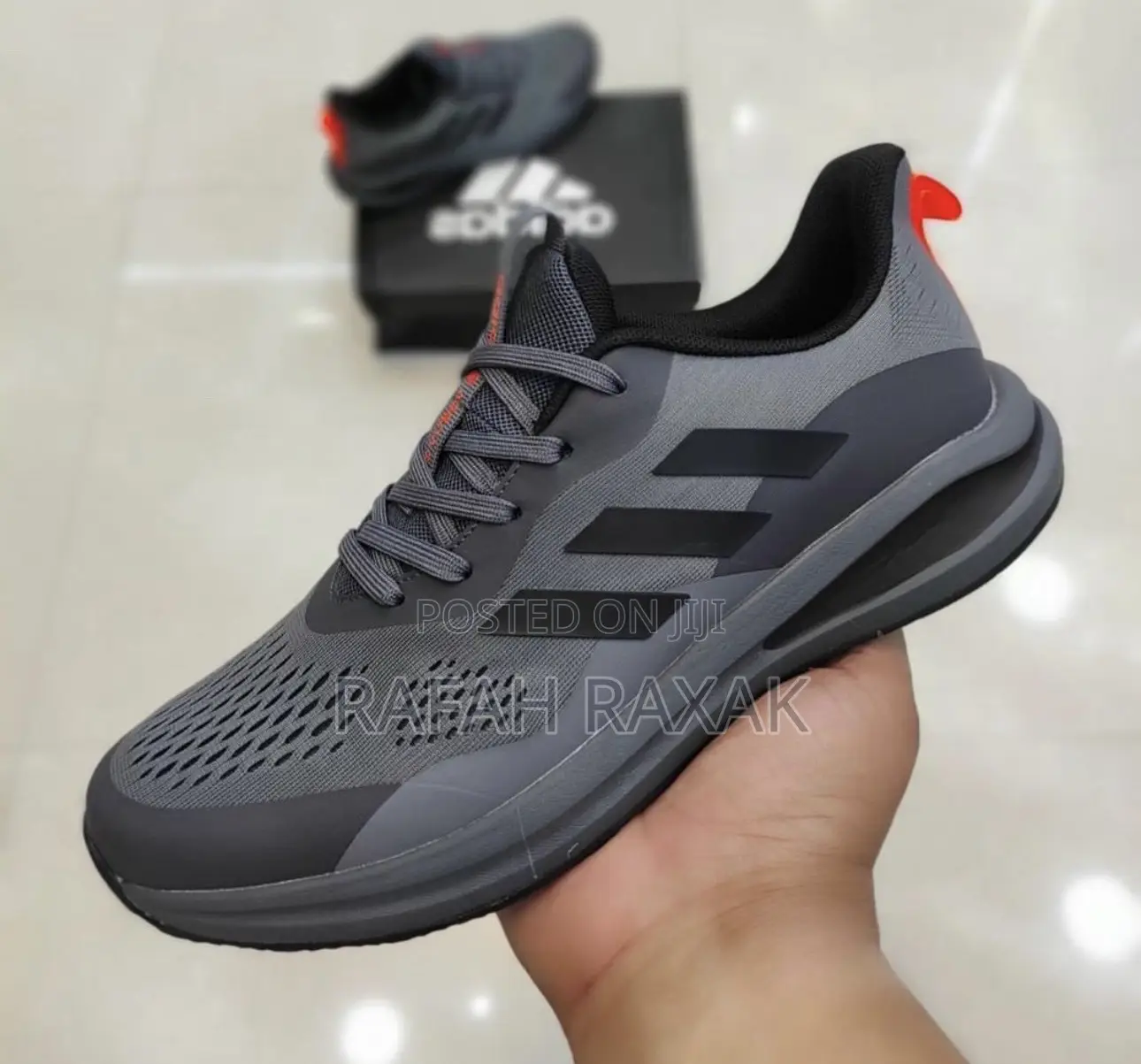 Original Grey/Black Adidas Light Motion Runner Training Shoe