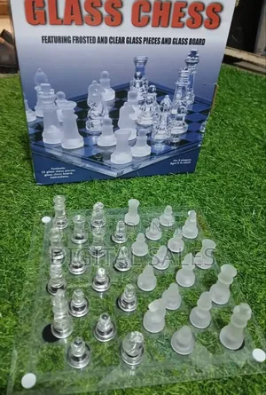 Glass Chess Set