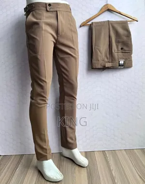Classic Beltless Gentle Trousers