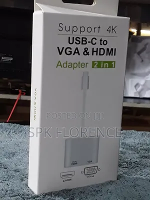 Usb-C to Vga Hdmi Adapter 2 in 1