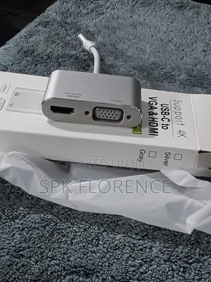 Usb-C to Vga Hdmi Adapter 2 in 1