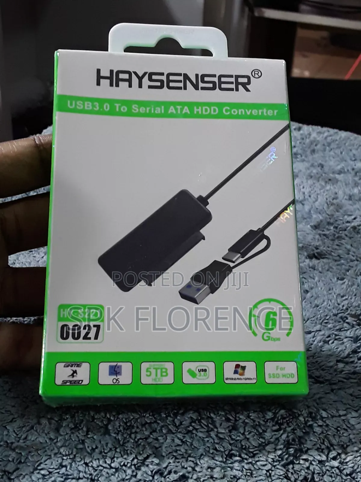 Haysenser Usb 3.0 to Serial Ata HDD Converter