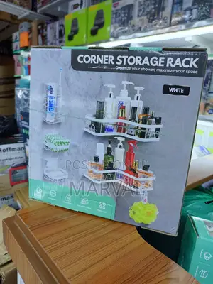 Bathroom Corner Storage Rack Set