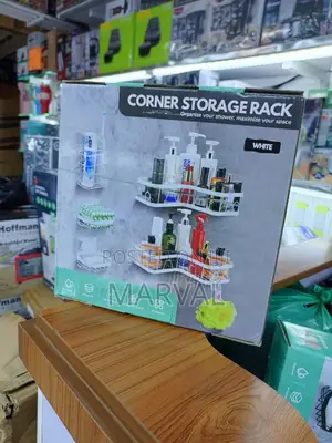 Bathroom Corner Storage Rack Set