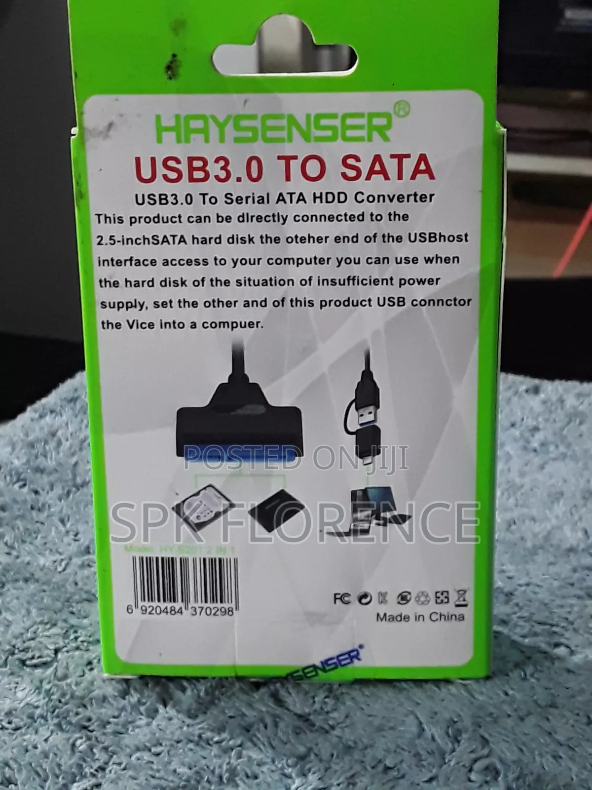 Usb 3.0 to Sata Serial 2 in 1 Ata HDD Converter