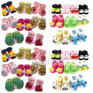 A Dozen 12pcs Animal Cotton Soft Baby Socks -