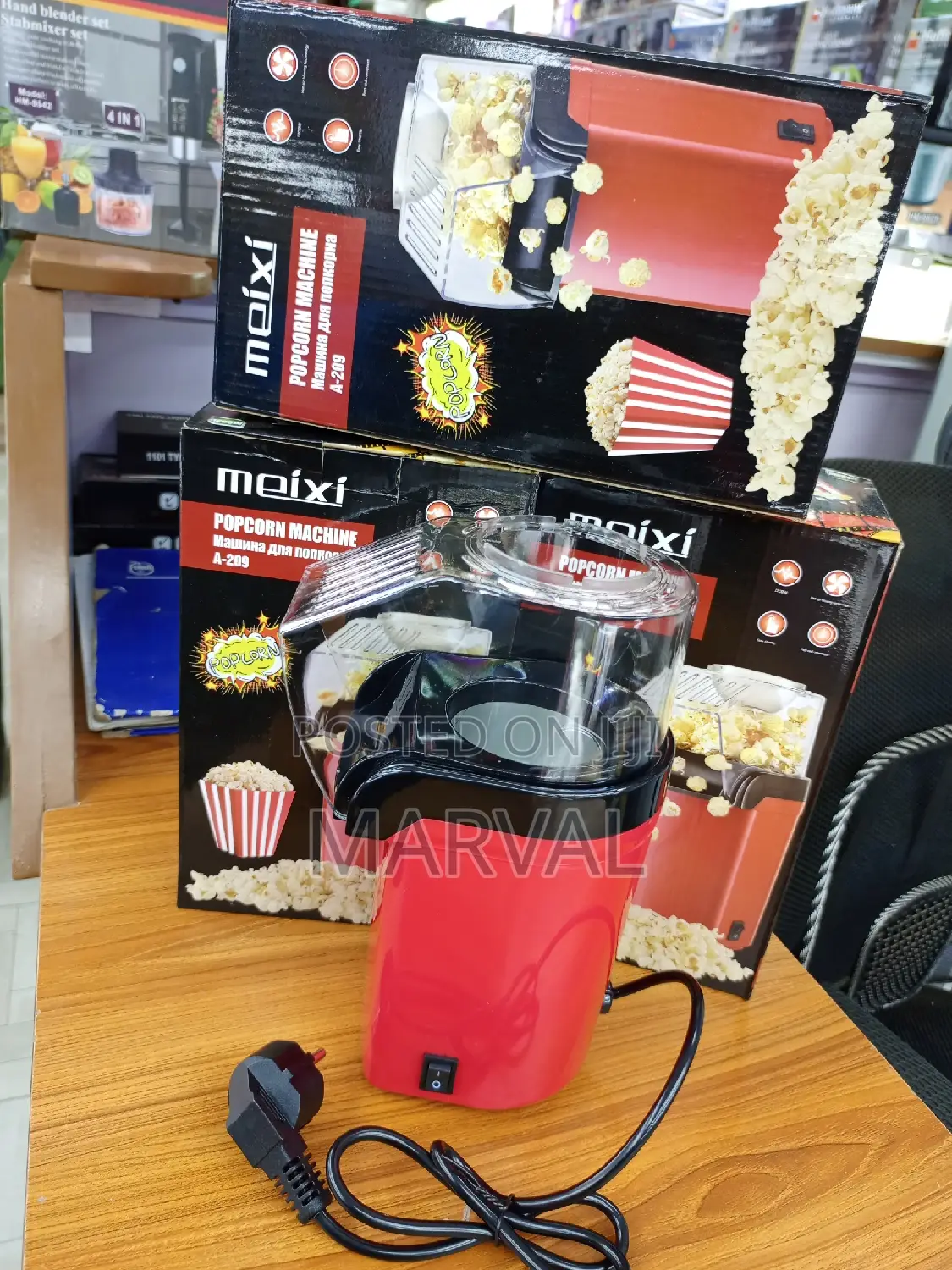 Meixi Electric Popcorn Machine a-209