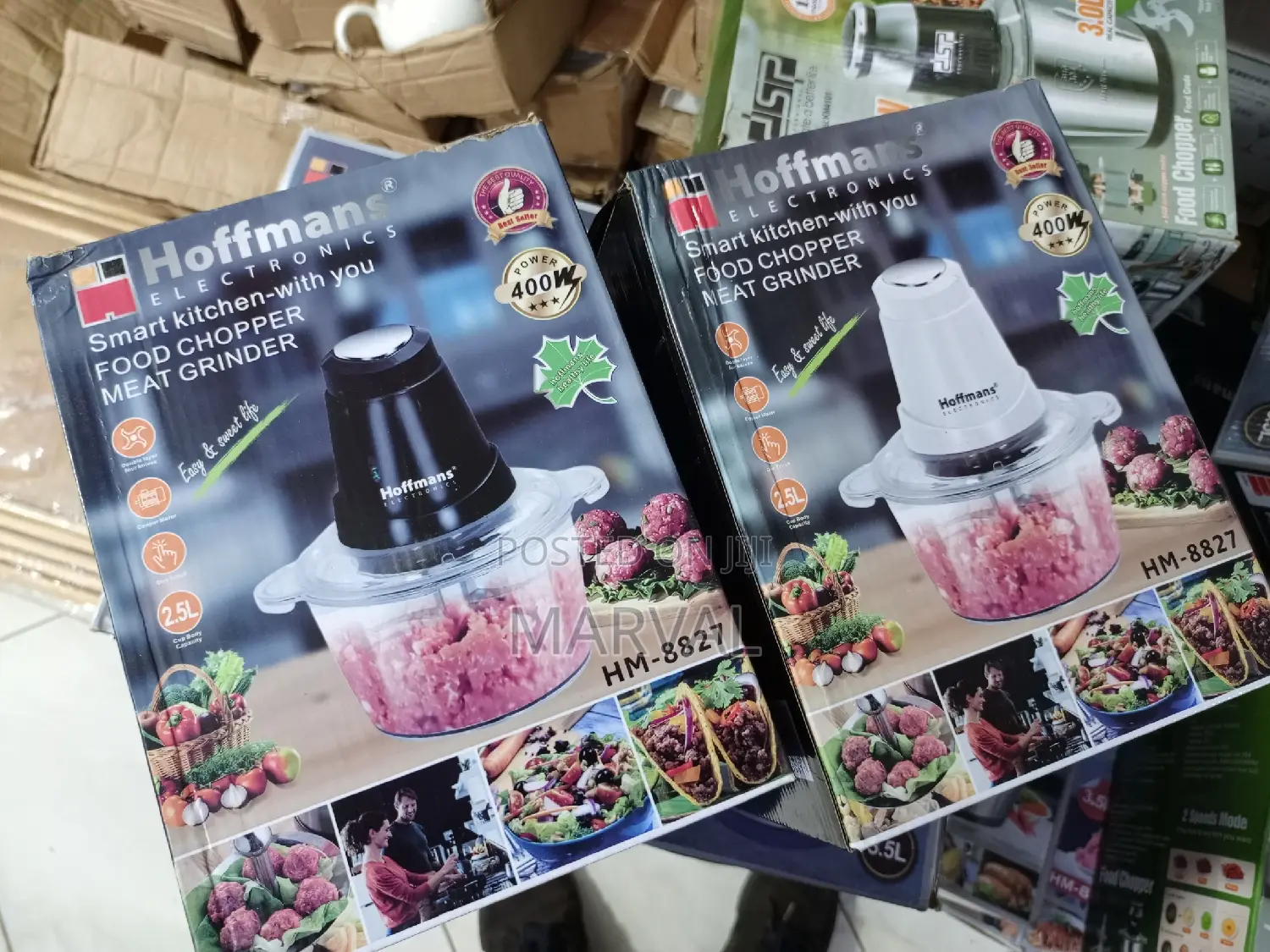 Hoffmans 2.5l Electric Food Meat Vegetable Chopper