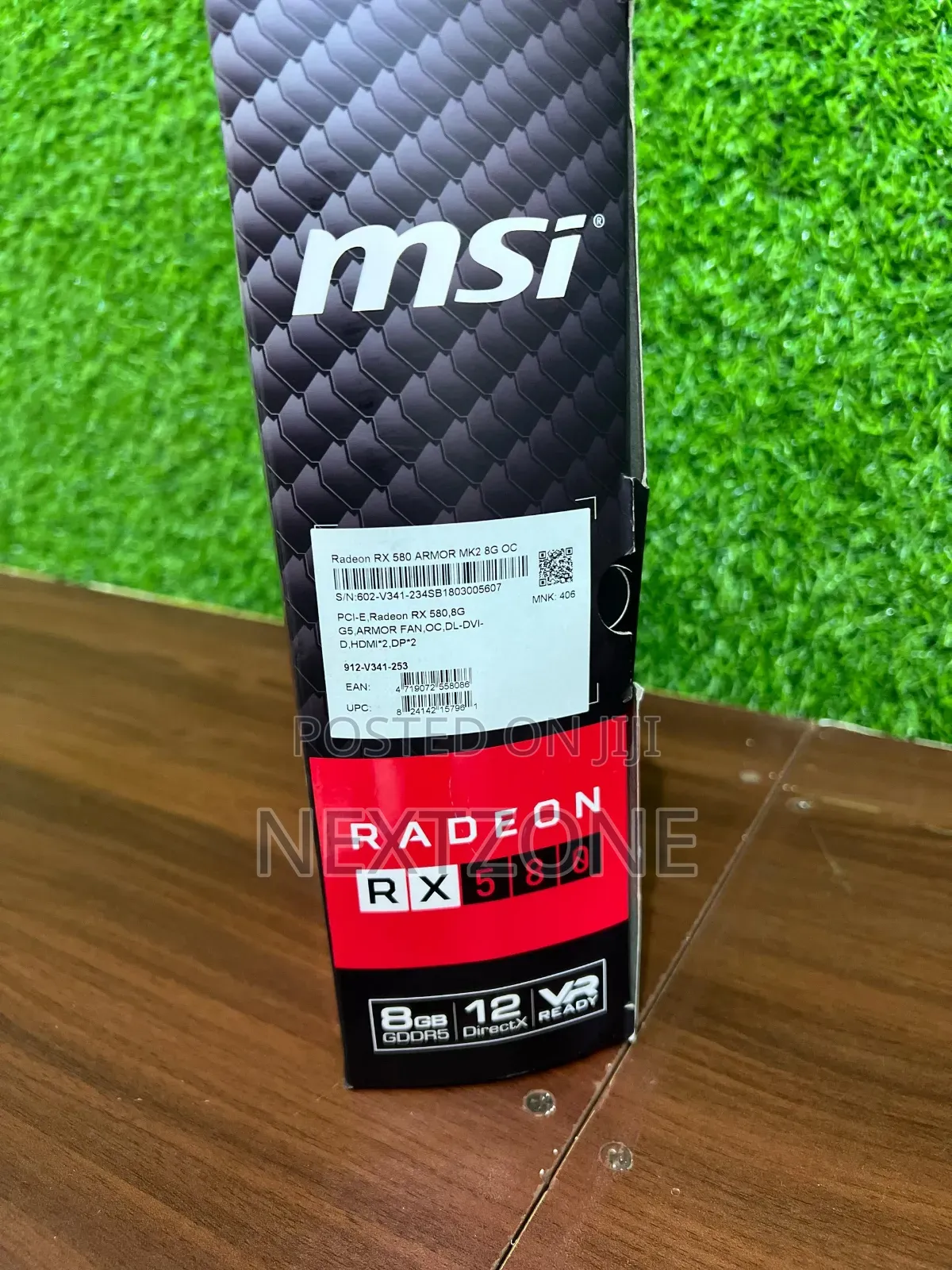 Msi Rx580 Radion Graphics Card