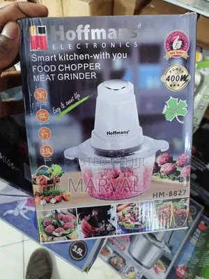 Hoffmans 2.5l Electric Food Meat Vegetable Chopper