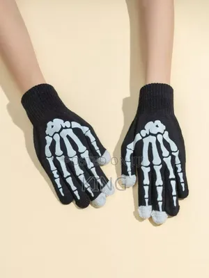Massive Skeleton Design Gloves