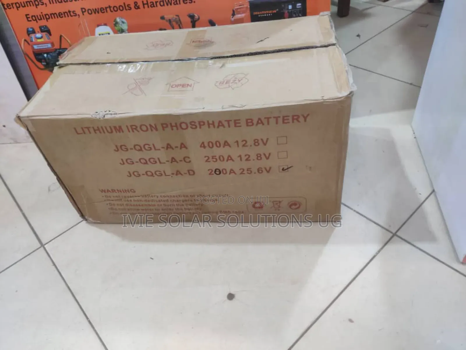 Lithium Ion Phosphate Battery 200ah 24v