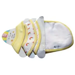 Baby 3 Pc Baby Bibs, Waterproof, Washable, -Yellow