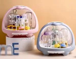 Baby Bottle Storage With Transparent Cover