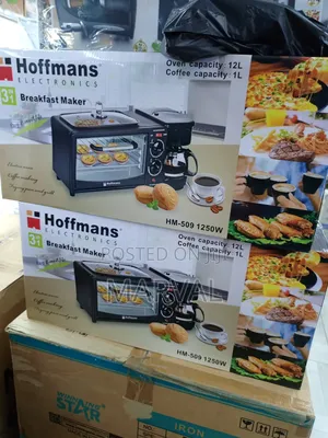 Hoffmans 3 in 1 Home Breakfast Machine Maker
