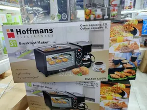 Hoffmans 3 in 1 Home Breakfast Machine Maker