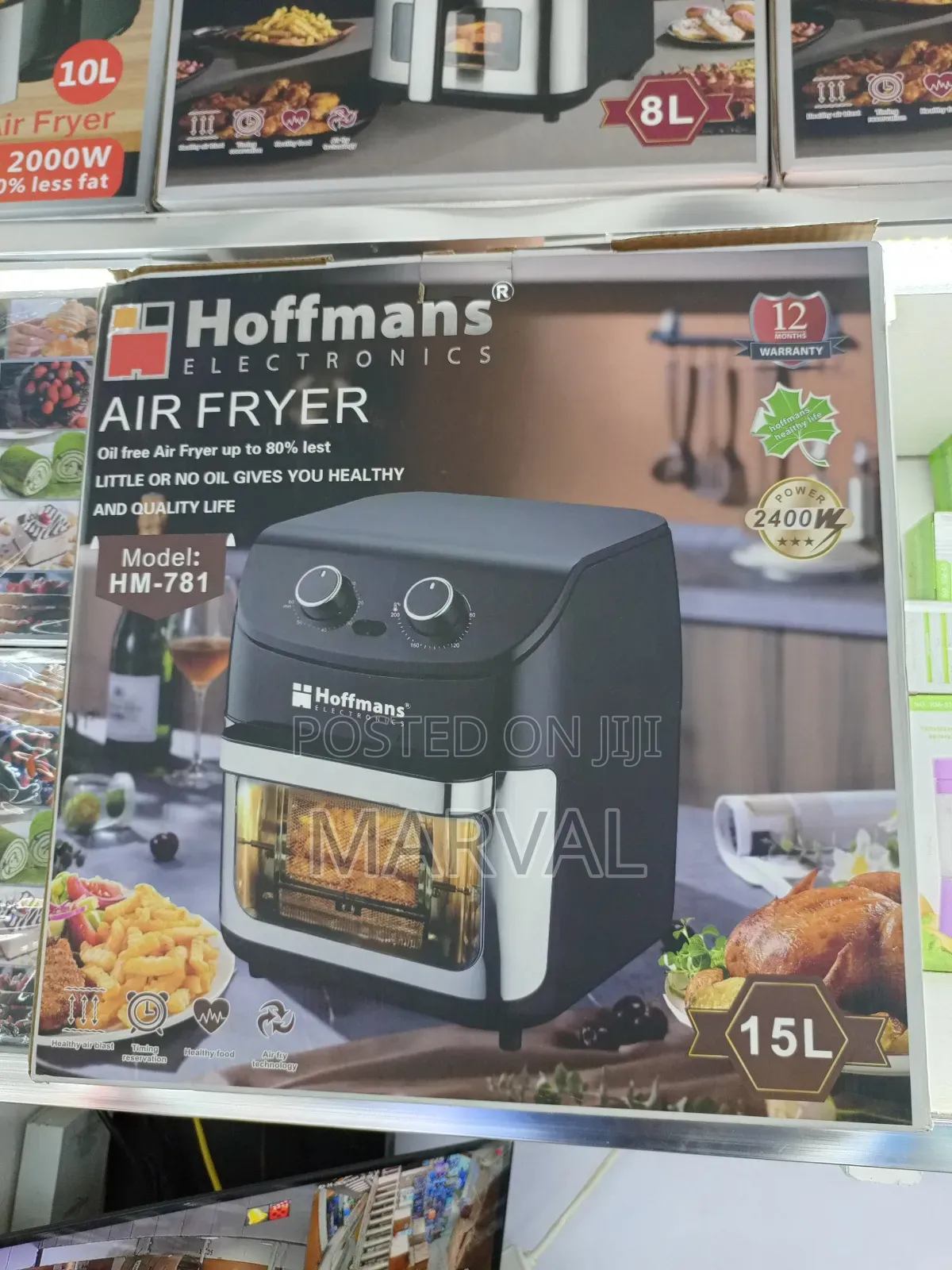 Hoffmans 15l Manual Air Fryer