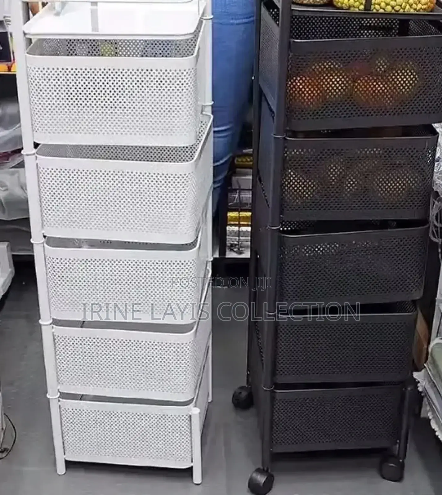 Kitchen Trolley Storage Rack