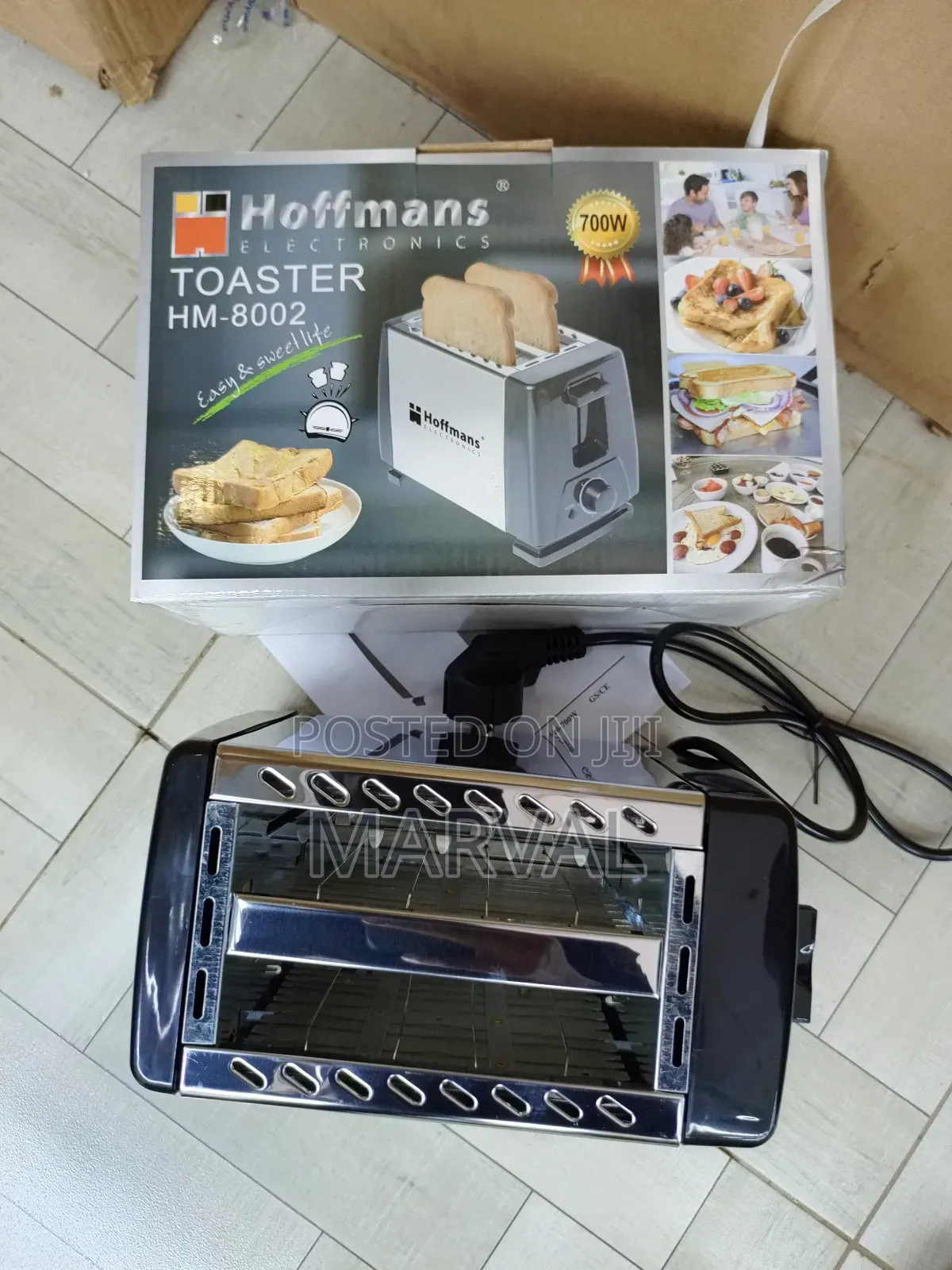 Hoffmans 2 Slice Bread Toaster