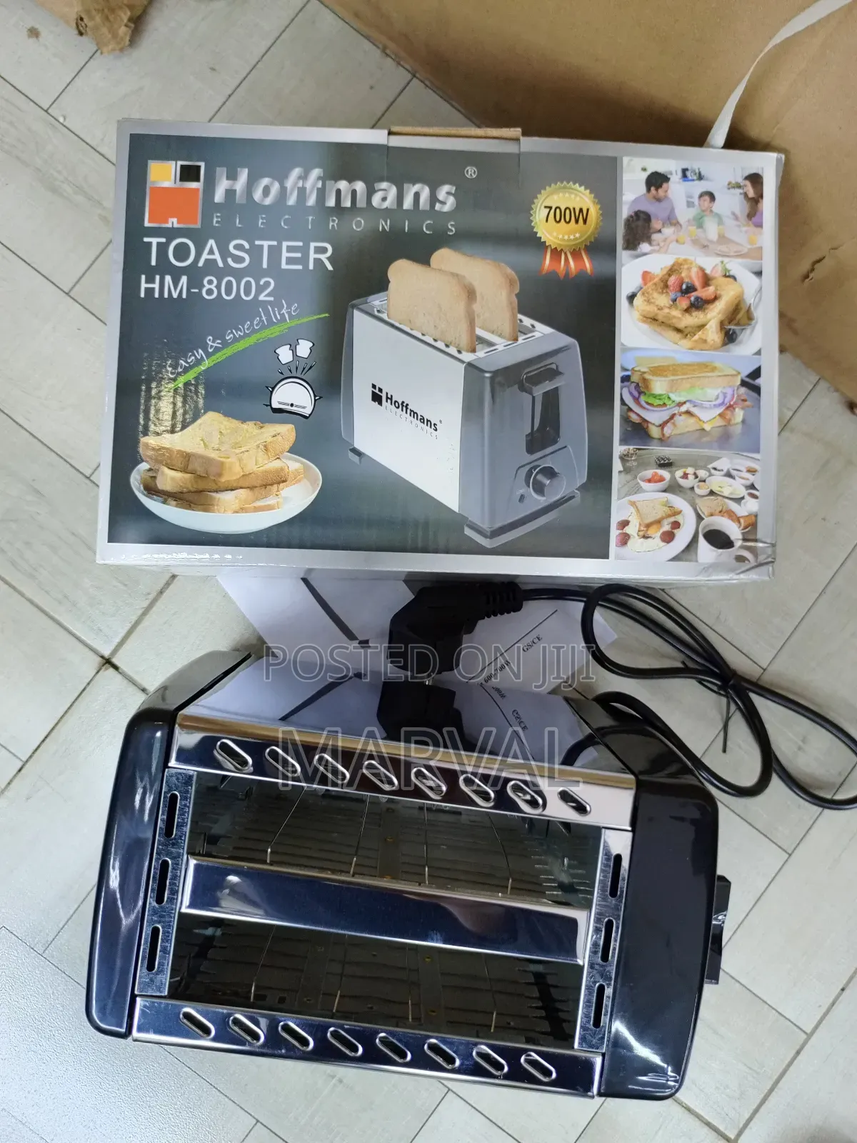 Hoffmans 2 Slice Bread Toaster
