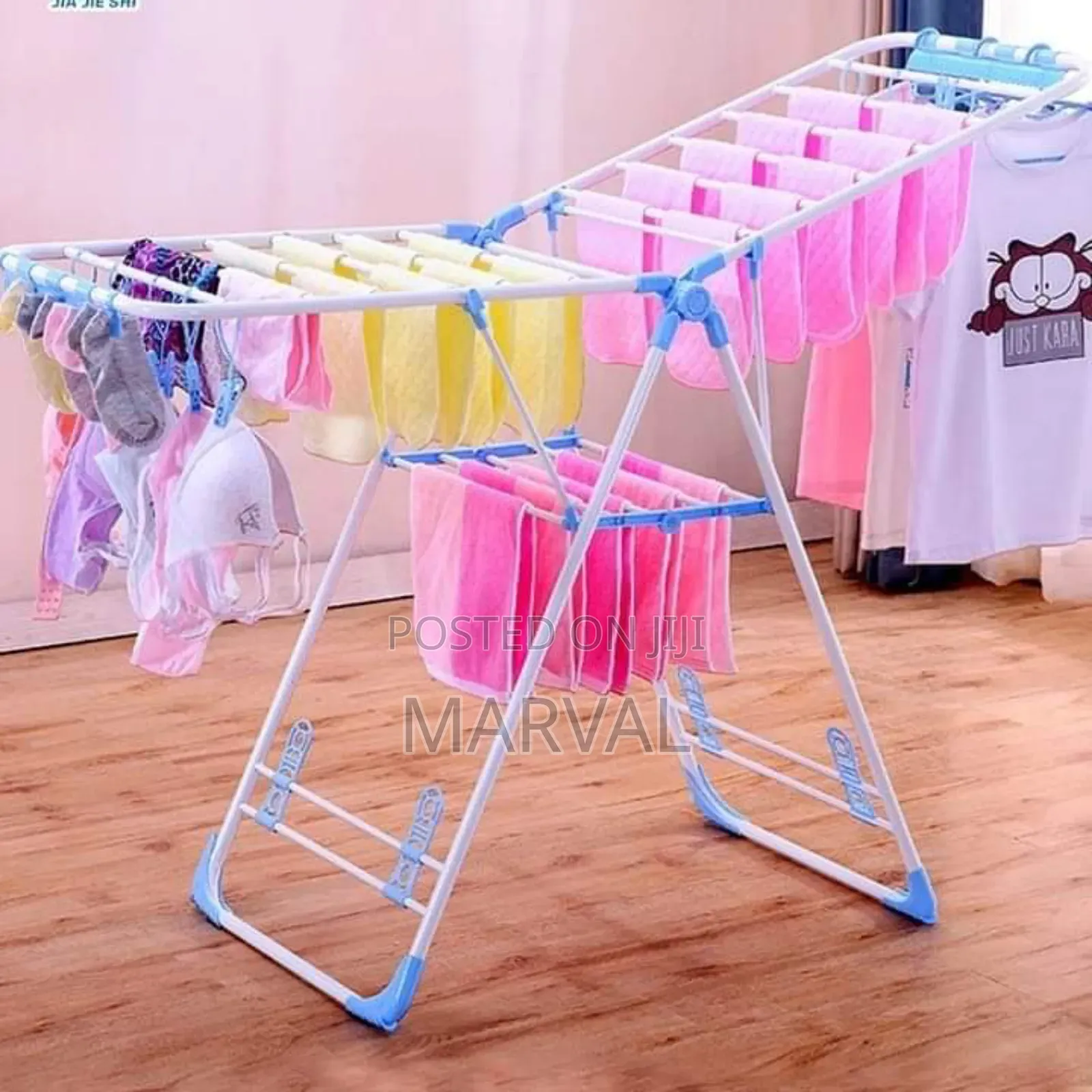 Foldable Clothes Drying Racker