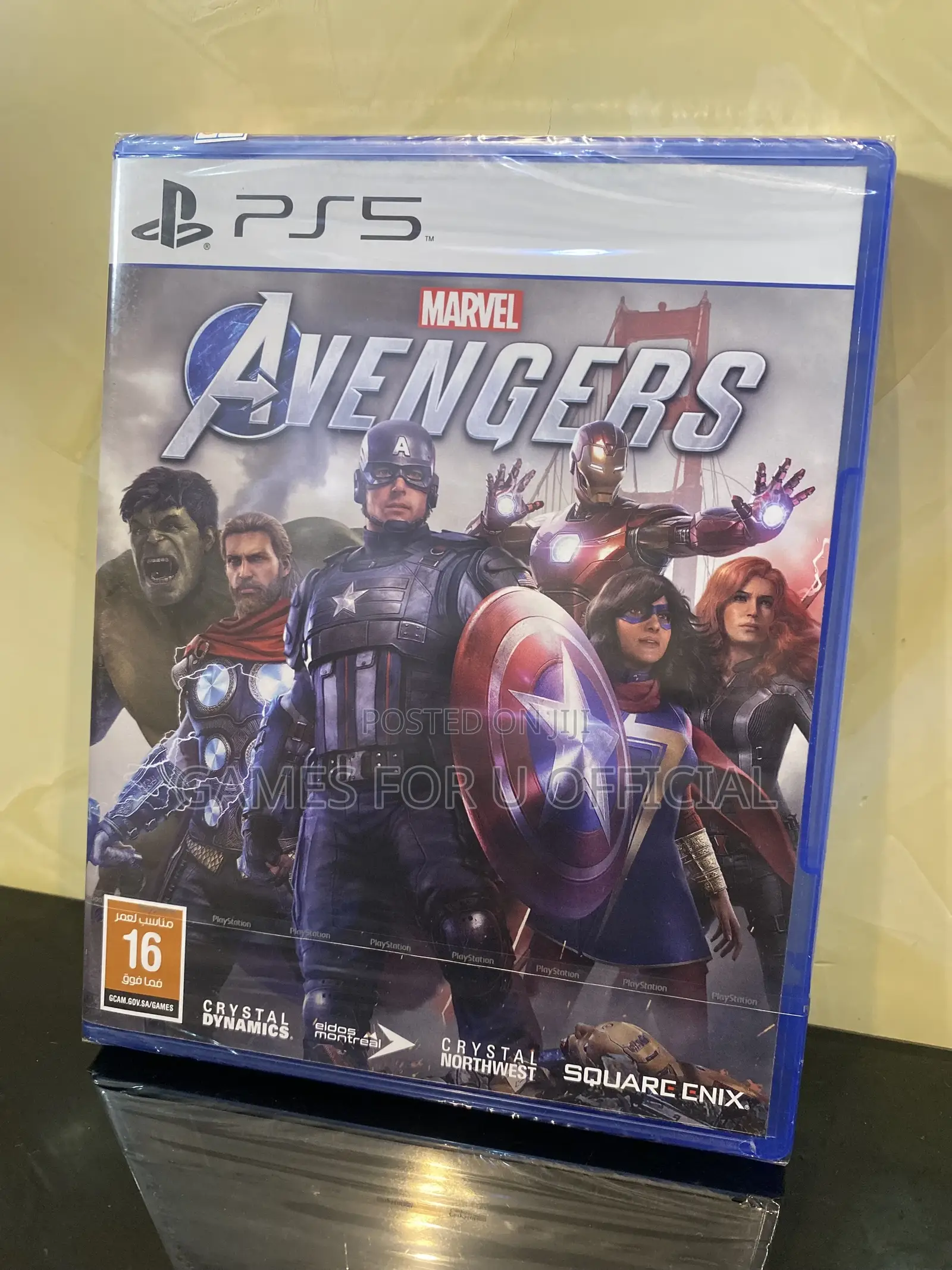 Avengers Ps5 Cd New