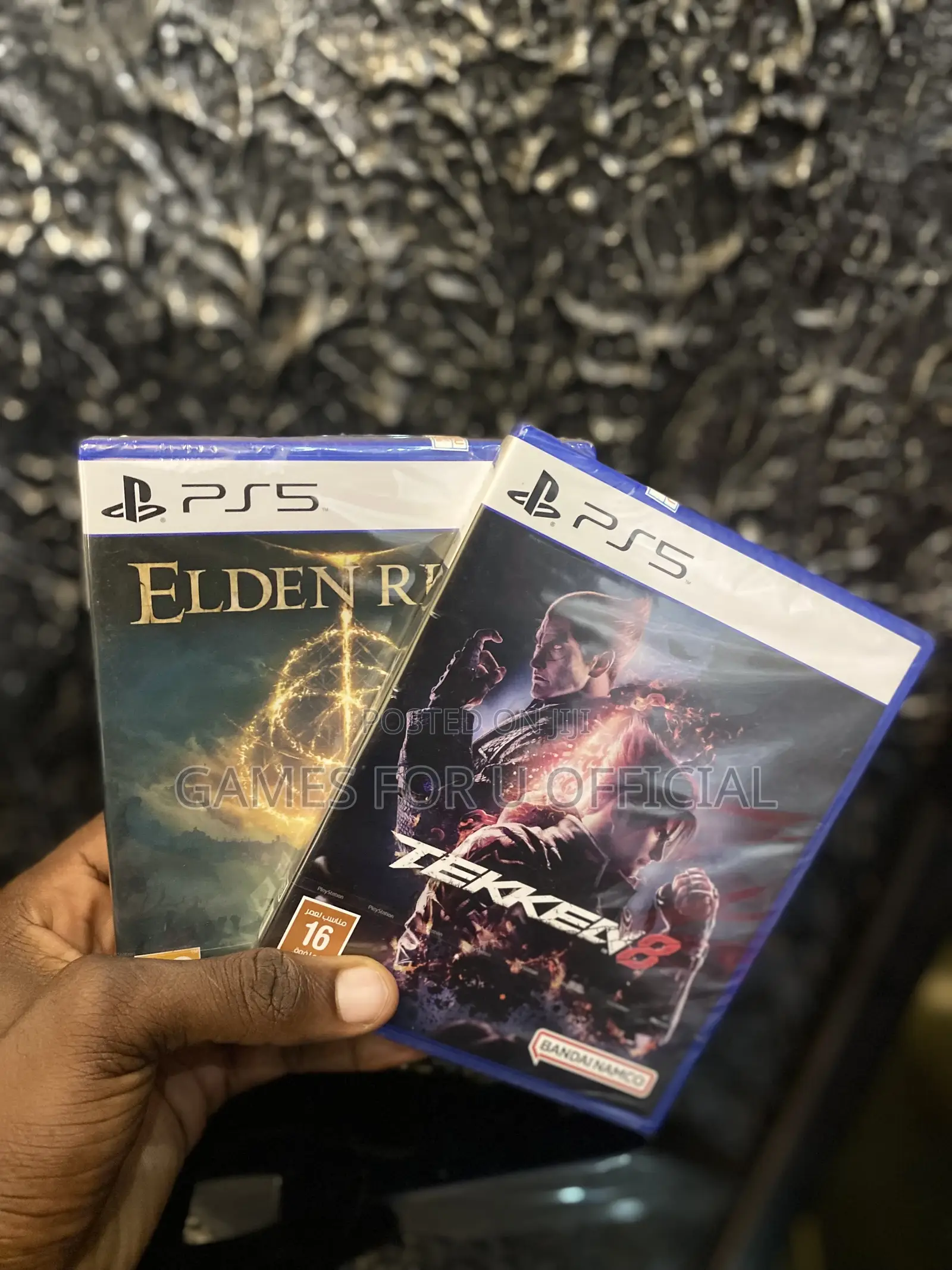 Elden Ring and Tekken 8 Ps5 CDS