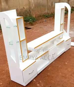 Gold White Tv Stand
