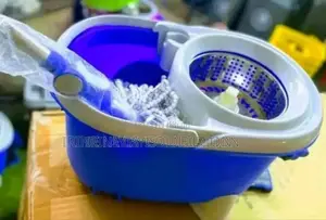 Spin Mops With Basket