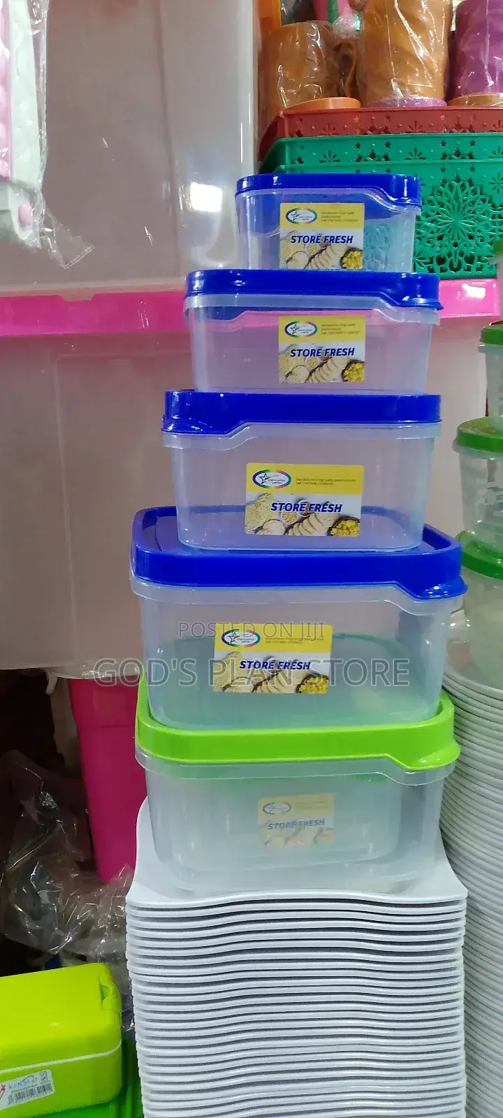 Kitchen Food Storage Containers 4pcs