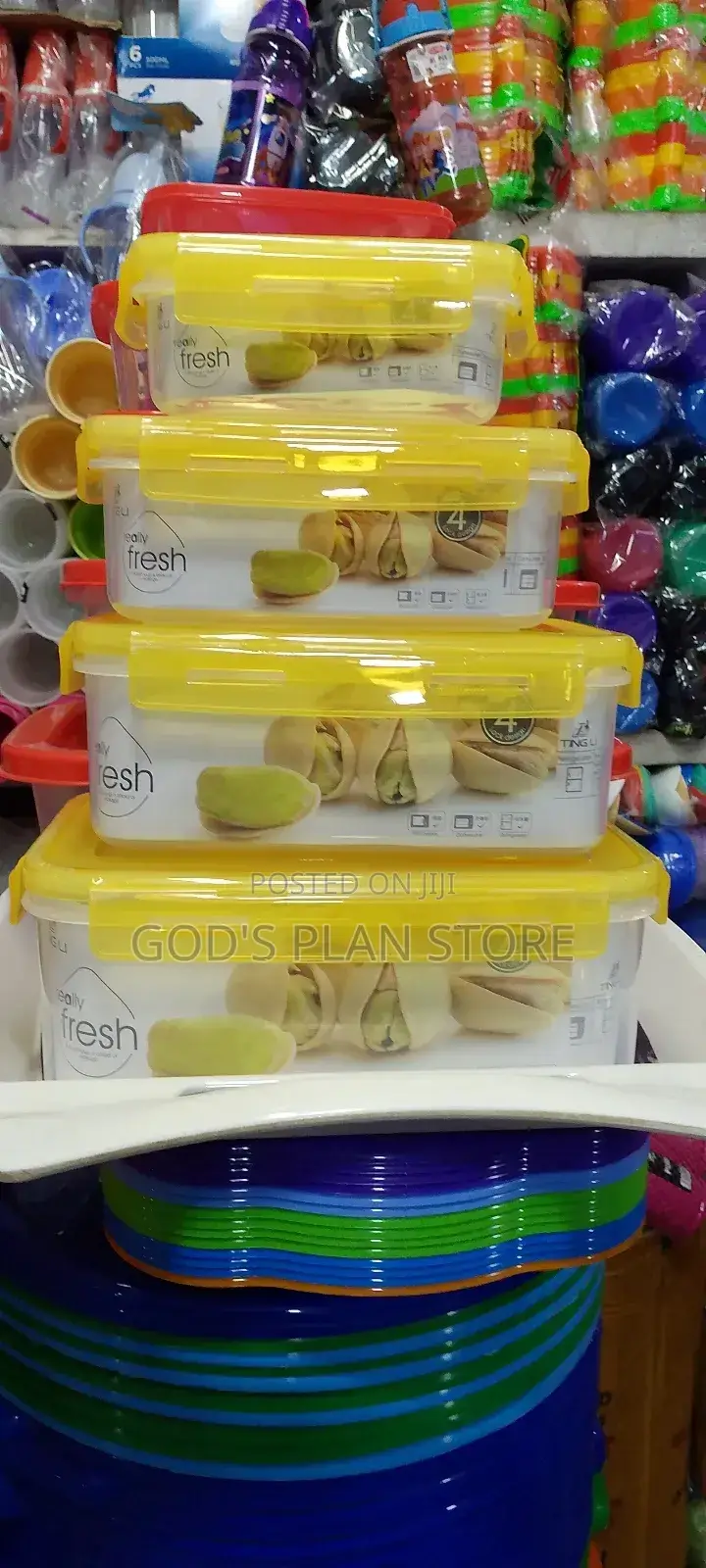 Food Storage Containers 4pcs