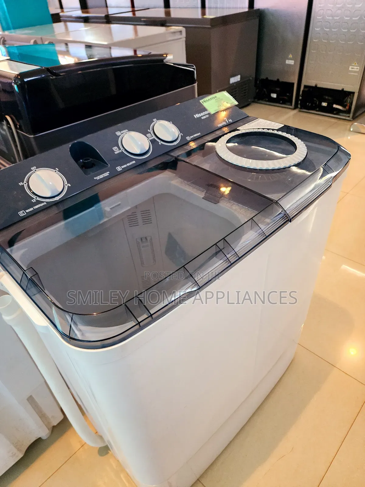 Newly Discounted Hisense 7kgs Twintub Washing Machine
