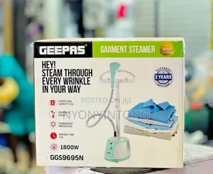 Geepas High Quality Garment Steamer With 2yrs Warranty