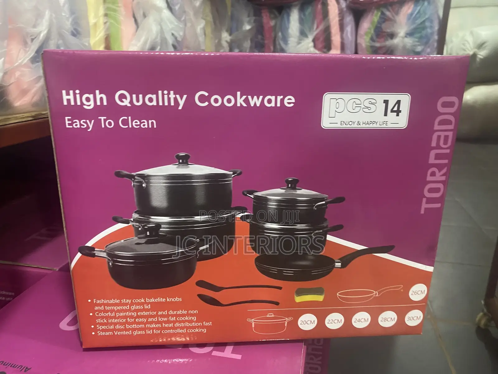 Tornado 14pc Cookware