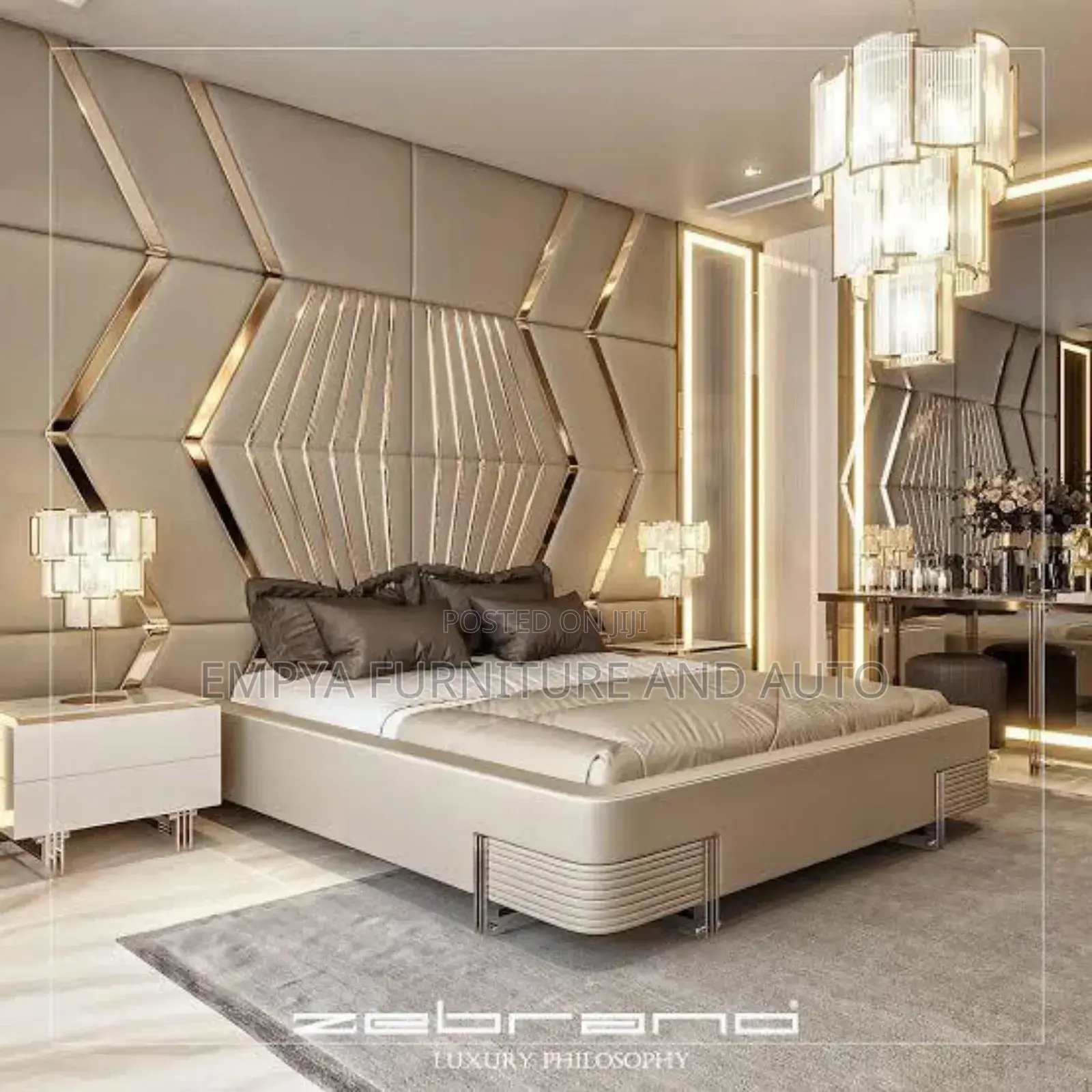 Luxary Bed All Flame