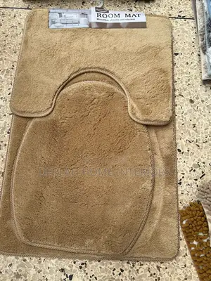 Plain Toilet Set Doormats