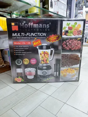 Hoffmans 4-in-1 Multi-Function Blender, Model Hm-126