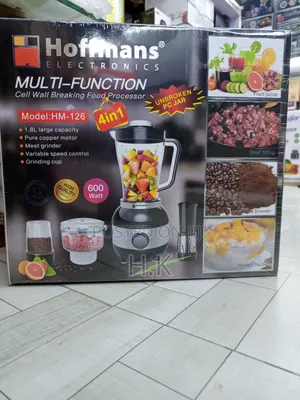 Hoffmans 4-in-1 Multi-Function Blender, Model Hm-126