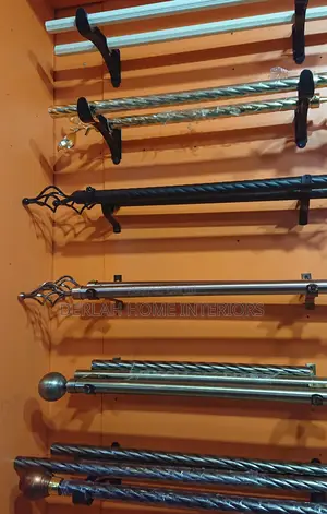 Quality Mettalic Curtain Rod Per Meter