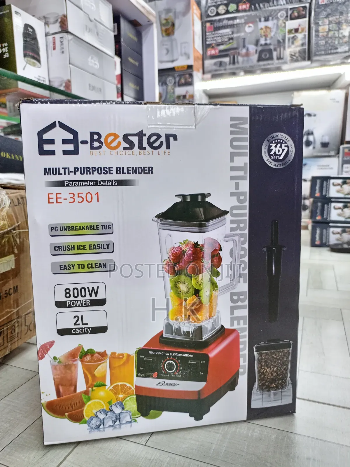 E-Bester Multi-Purpose Blender, Model Ee-3501.