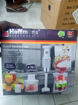 Hoffmans Electronics Hand Blender (Model Hm-8042)
