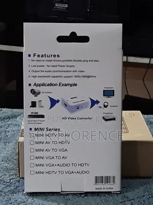 Mini Av2hdmi Hd Video Converter
