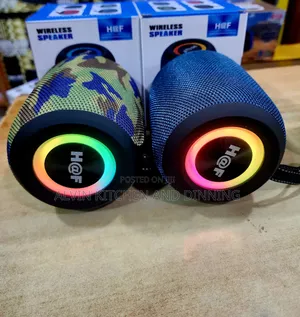 Portable Bluetooth Speaker With Lights
