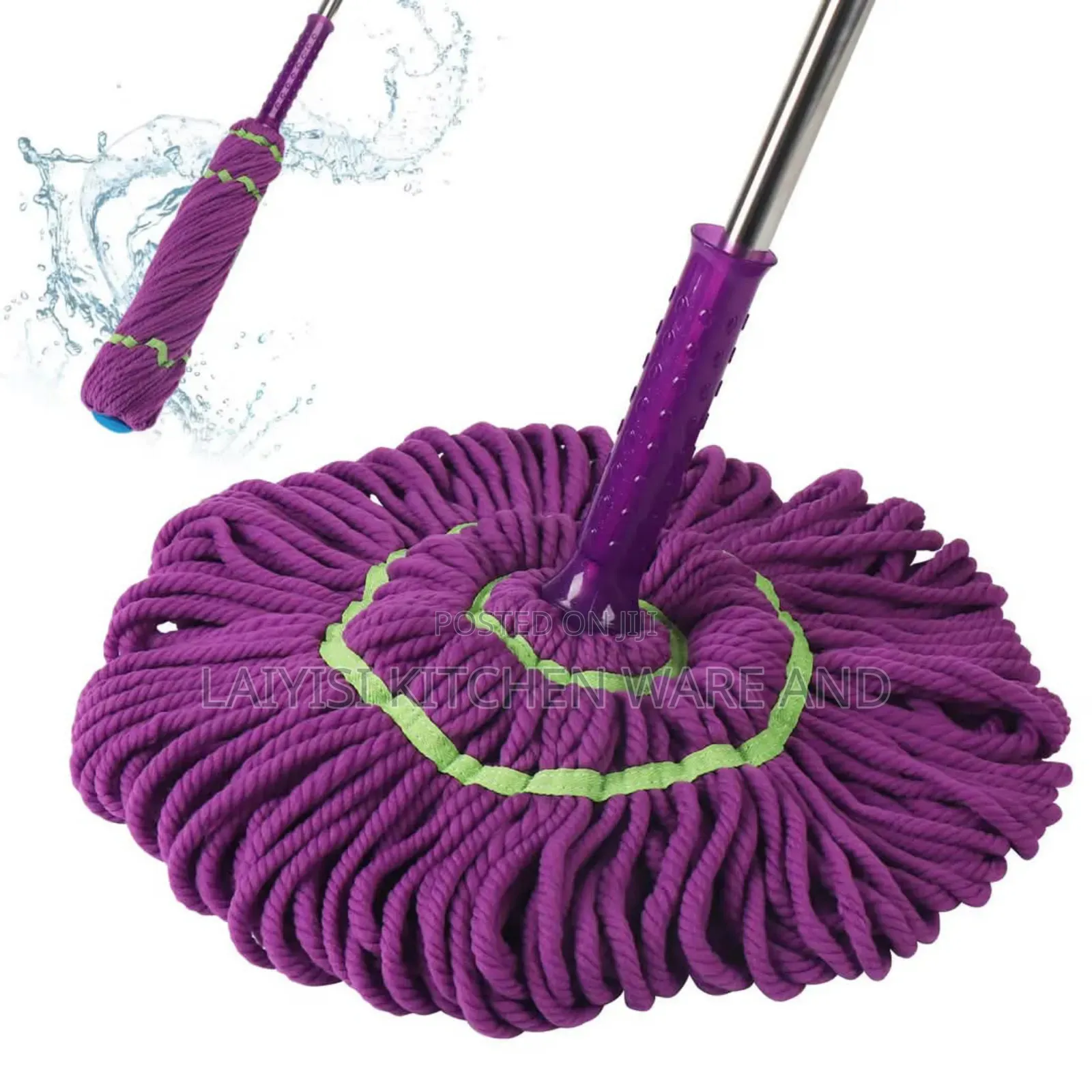 Quick Dry Mop Twist Squeeze Water Mops With Retractable