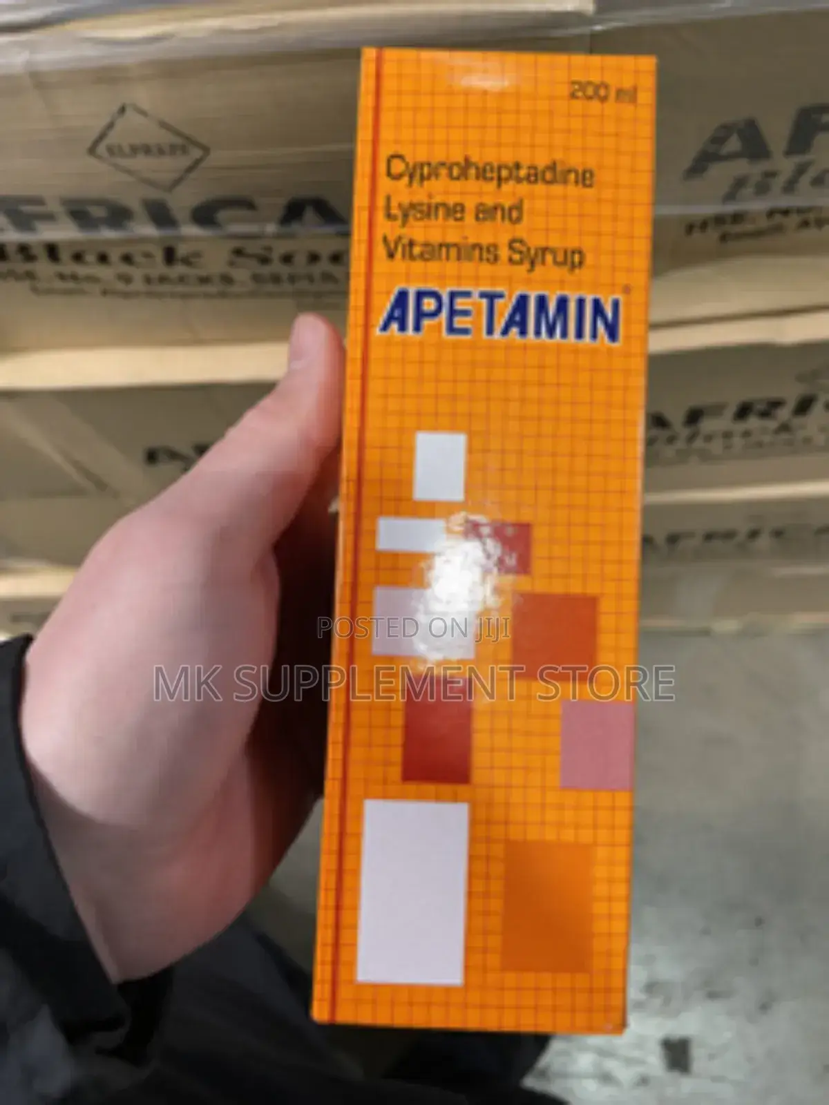 Apetamin Syrup (Glass Bottle)
