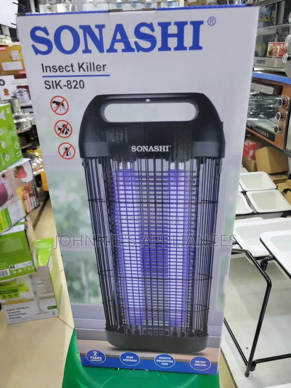 Sonashi Electric Insect Killer With Collection Tray