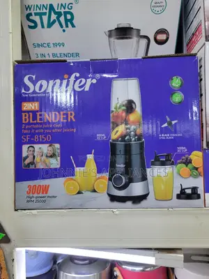 2in1 Sonifer Electric Potable Blender