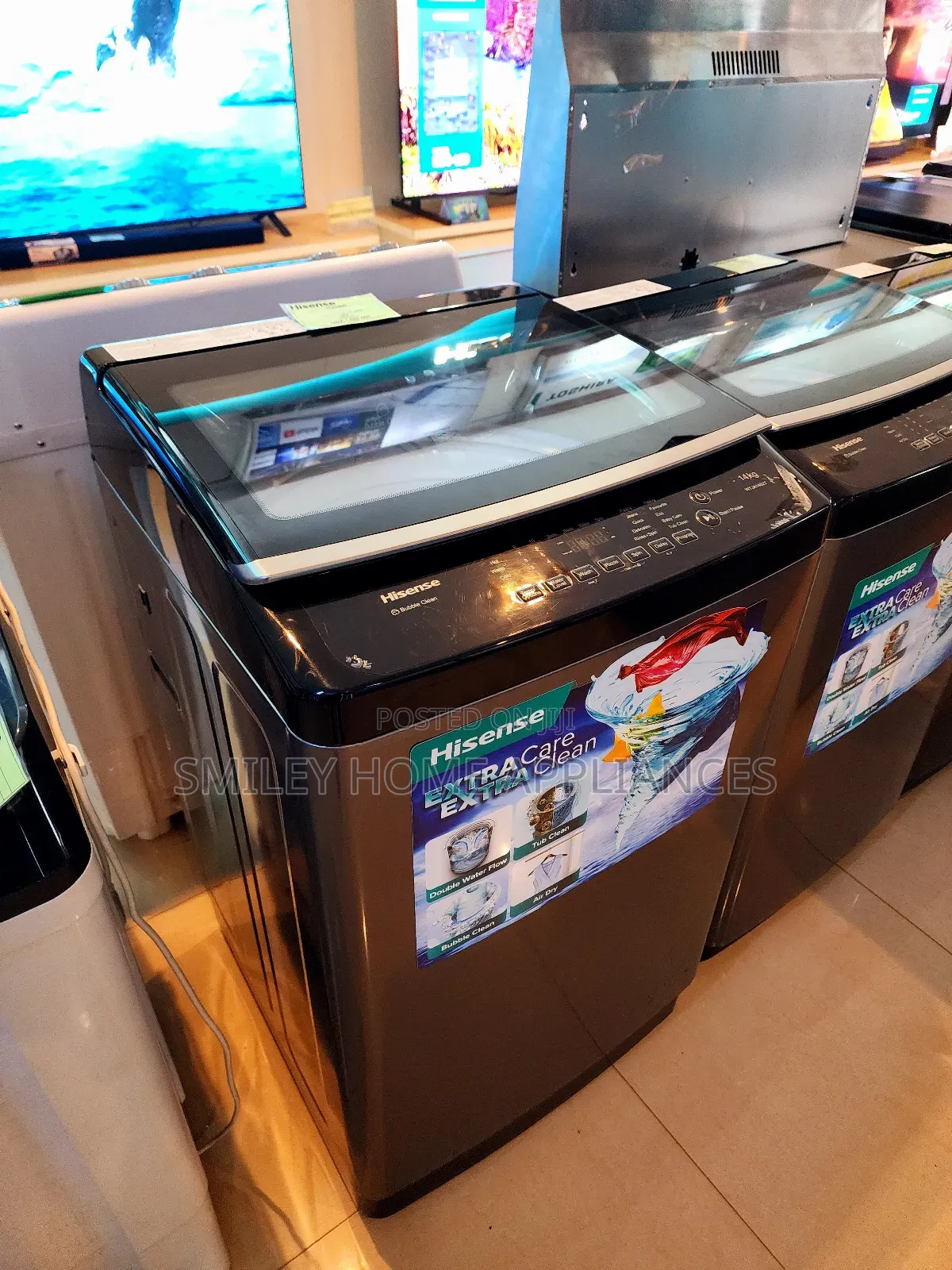 Newly Restocked Hisense 14kgs Top Loader Washing Machine