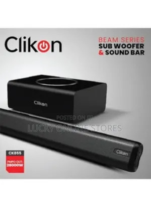 Clikon Beam Series Bluetooth Sound Bar And Mp3 Player